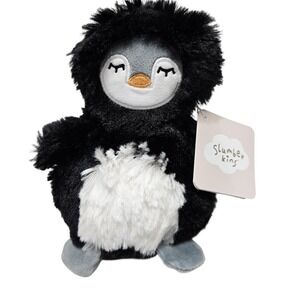 Slumberkins LIMITED EDITION‎ Black & White Penguin Mini Plush Stuffed Animal